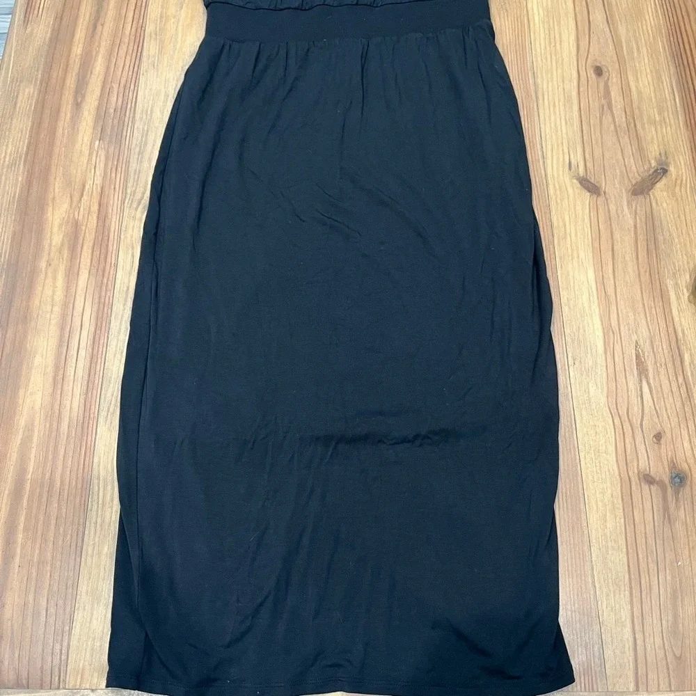 Athleta Santorini Cinch Dress‎ Black Small Pre-loved, 0007 B1 - Picture 8 of 15